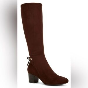 Charter Club Jacque Heeled Boots in Chocolate - Size 6